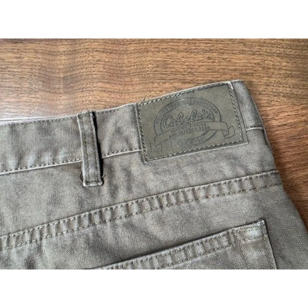 Cabelas‎ Pants Mens 42 REG Green Upland Traditions Hunting Briar Brush Outdoor
